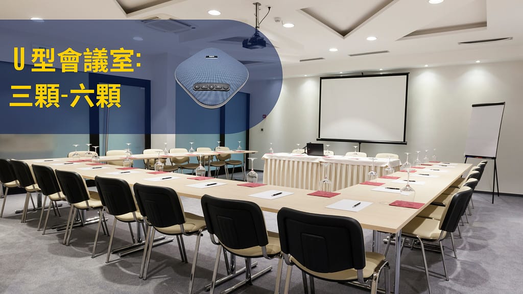 SM-800串接式視訊會議麥克風喇叭(U型會議室) 6 7 1