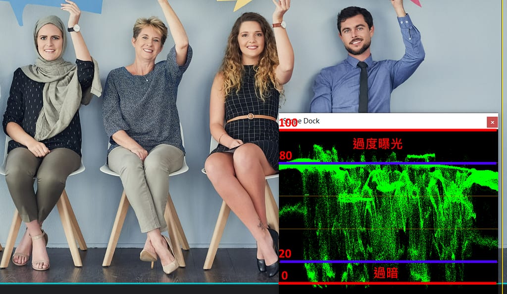 PTZ攝影機色彩校正指南 9 Exposure example