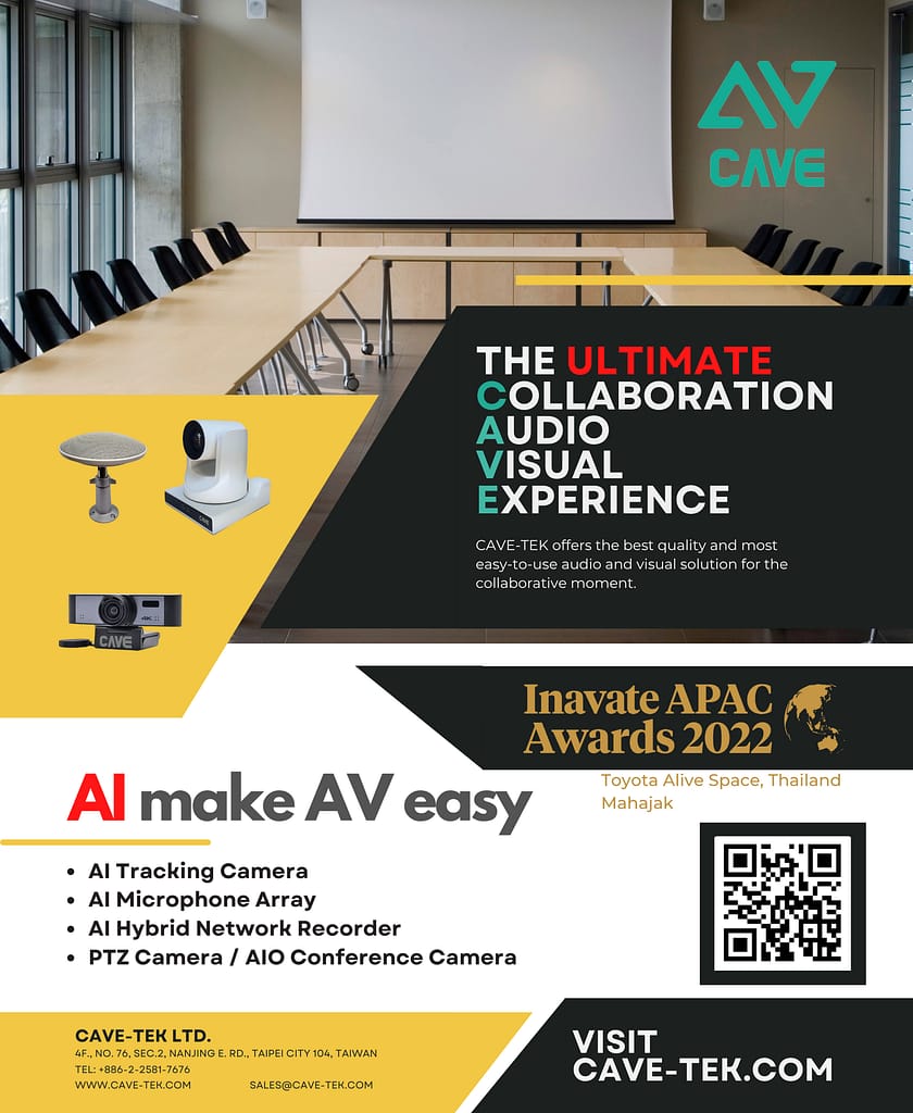 Inavate APAC Awards 2022 3 Inavate one page