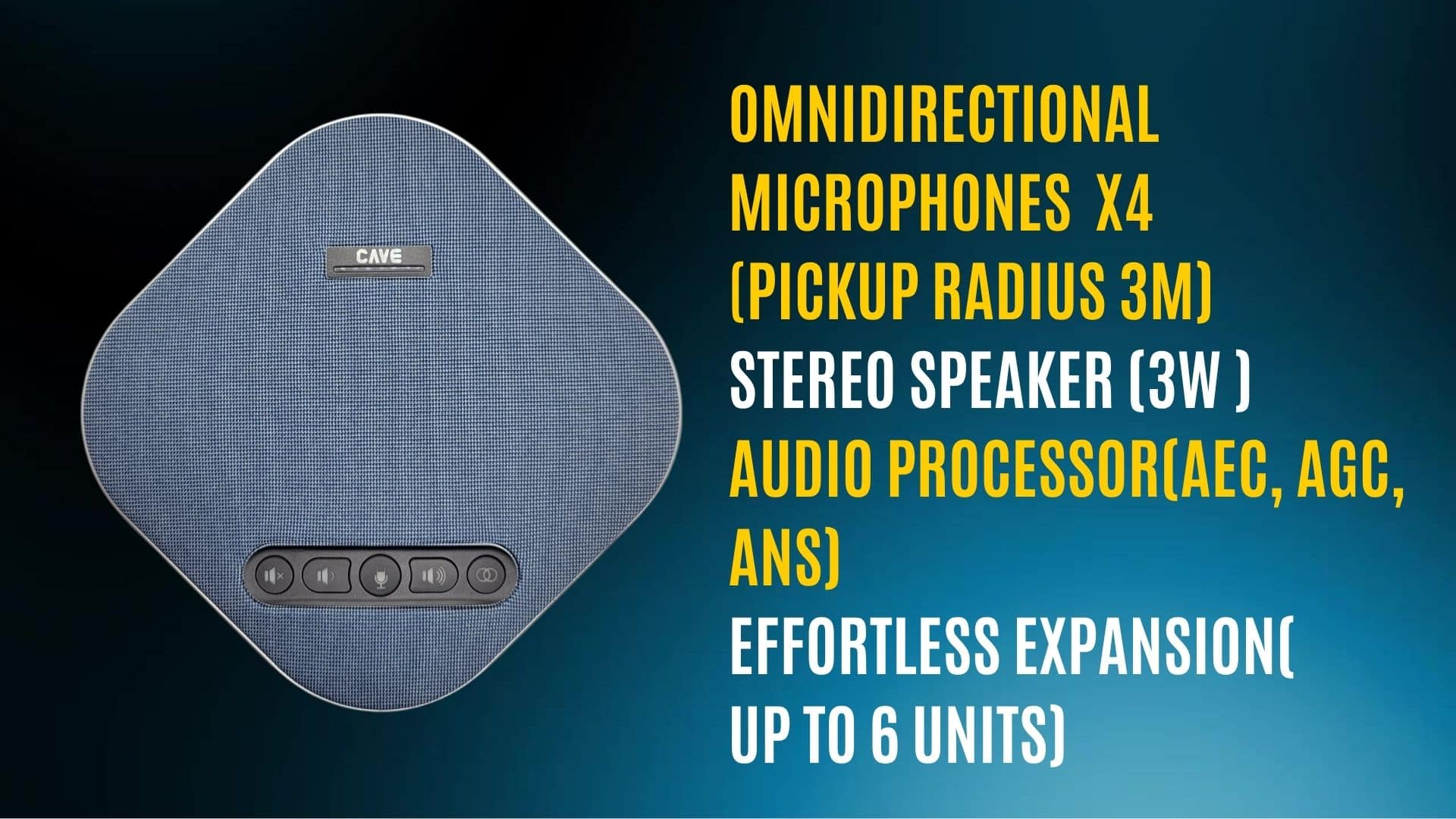 SM-800 Conference SpeakerPhone (daisy-chain speakerphone) 2 2